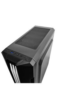 RamTech Gamecase Trio RGB Mesh 3 Fanlı Siyah Dikey Kullanım ATX Oyuncu Bilgisayar Kasası