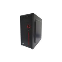 Canar 939 Red 2 Fanlı Siyah Dikey Kullanım E-ATX Boş Bilgisayar Kasası
