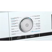 Siemens iQ700 WT47XEH0TR 9 kg A+++ Enerji Sınıfı Isı Pompalı Wifi Kurutma Makinesi