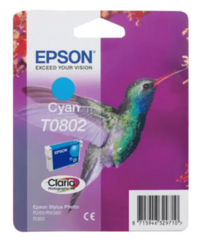 Epson T0802 Orijinal Mavi Mürekkep Kartuş