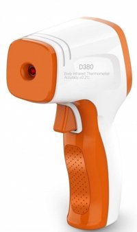 Cawono D-380 Alından Temassız Dijital Tabanca Yetişkin Ateş Ölçer