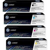 HP 126A Orijinal 4 Renkli Kartuş Seti