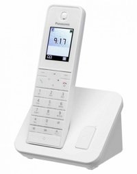 Panasonic KX-TGH210 200 Kayıt 1 Ahize Telsiz TelefonBeyaz