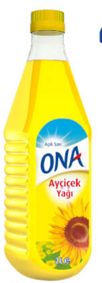 Ona Açık Sarı Pet Ayçiçek Yağı 2 lt