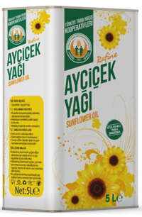 Tarım Kredi Birlik Rafine Teneke Ayçiçek Yağı 5 lt