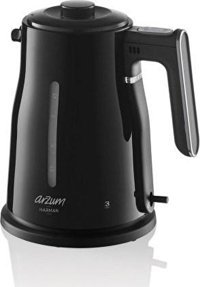 Arzum AR 3060 Se Cam Demlikli 1650 W Plastik Gövdeli Siyah Vintage Çay Makinesi