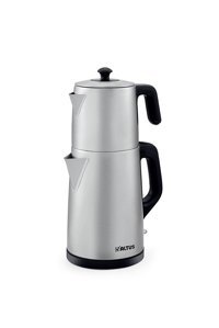 Altus 794 D Otomatik Çelik Demlikli 1650 W Çelik Gövdeli İnox Retro Çay Makinesi