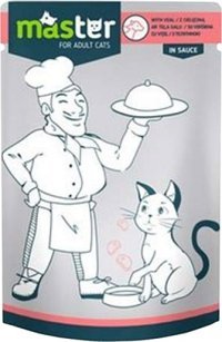 Master Pouch Dana Etli Yetişkin Yaş Kedi Maması 80 gr