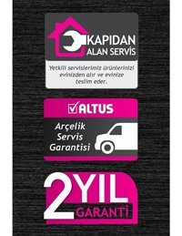 Altus Al 795 Cam Demlikli 1650 W Cam Gövdeli Beyaz Retro Çay Makinesi