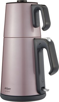 Arzum Dreamline AR 3080 Çelik Demlikli 1650 W Çelik Gövdeli Lila Vintage Çay Makinesi