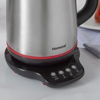 Homend Royaltea Smart 1791H Konuşan Çelik Demlikli 1800 W Çelik Gövdeli İnox Çay Makinesi