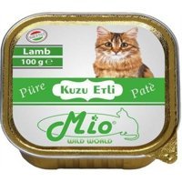 Mio Adult Kuzu Etli Ezme Yetişkin Yaş Kedi Maması 100 gr