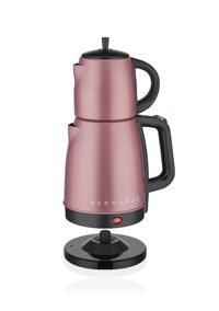 Bernardo Sapphire Çelik Demlikli 200 W Çelik Gövdeli Rose Gold Vintage Çay Makinesi