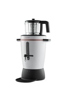 Arçelik SE 9034 Cam Demlikli 2000 W Plastik Gövdeli Beyaz Çay Makinesi
