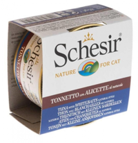 Schesir Hamsili Ton Balıklı Jöleli Yetişkin Yaş Kedi Maması 50 gr