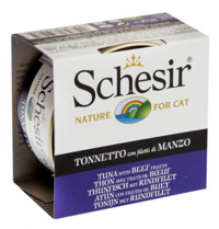 Schesir Karidesli Ton Balıklı Yaşlı Yetişkin Yaş Kedi Maması 85 gr