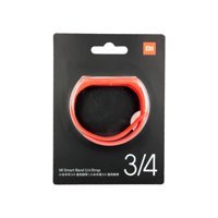 Xiaomi Mi Band 4 Uyumlu Silikon Akıllı Bileklik Kordonu Turuncu