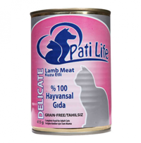 Pati Life Adult Kuzu Etli Jöleli Yetişkin Yaş Kedi Maması 415 gr