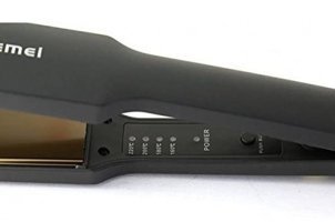 Kemei KM-329 Dereceli İyonlu Seramik Turmalin Saç Düzleştirici