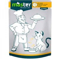 Master Pouch Tavuklu Yetişkin Yaş Kedi Maması 80 gr