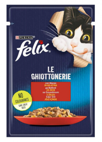 Felix Sığır Etli Mısırlı Yavru Yaş Kedi Maması 85 gr