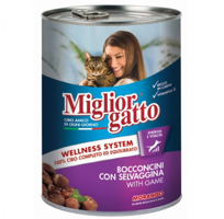 Miglior Gatto Av Hayvanlı Yetişkin Yaş Kedi Maması 405 gr