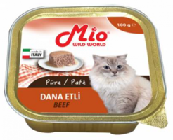 Mio Dana Etli Ezme Yetişkin Yaş Kedi Maması 100 gr