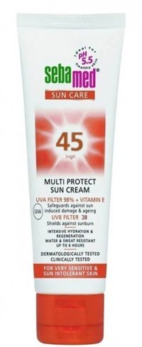 Sebamed Sun Care Renksiz 45 Faktör Hassas Ciltler İçin Yağsız Vücut Güneş Kremi 75 ml