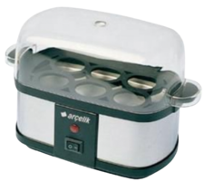 Arçelik K 2810 6'lı 350 W Plastik Gri Yumurta Haşlayıcı