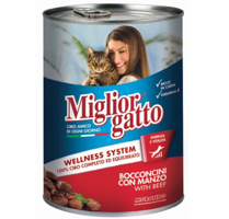 Miglior Gatto Biftekli Yetişkin Yaş Kedi Maması 405 gr