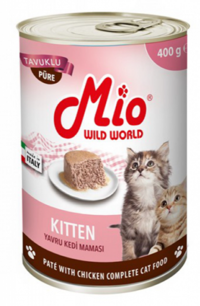 Mio Kittten Tavuklu Yavru Yaş Kedi Maması 400 gr