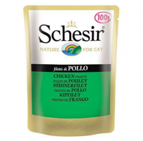 Schesir Pouch Tavuklu Yetişkin Yaş Kedi Maması 100 gr