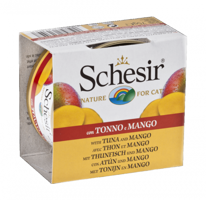 Schesir Mangolu Ton Balıklı Yetişkin Yaş Kedi Maması 75 gr