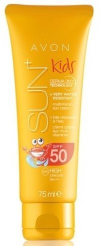 Avon Care Sun+ Kids 50 Faktör Hassas Ciltler İçin Yağlı Bebek Çocuk Vücut ve Yüz Güneş Losyonu 75 ml