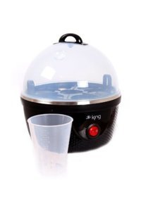 King K-350 7'li 380 W Plastik Siyah Yumurta Haşlayıcı