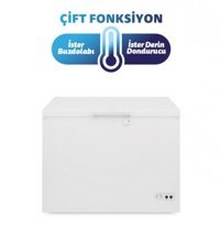 Simfer CF 3320 Statik 295 lt Yatay Solo Sandık Tipi Derin Dondurucu Beyaz