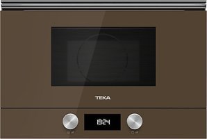 Teka ML 8220 BIS L LB Kahverengi 22 lt Izgaralı Dijital Ankastre Mikrodalga Fırın