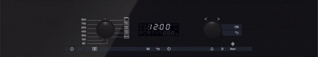 Miele M 6262 TC OBSW Siyah 46 lt Izgaralı Dijital Ankastre Mikrodalga Fırın