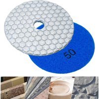 Titi 6550 Granit Mermer Taş Parlatma Polisaj Ped 100 mm - 50 Kum