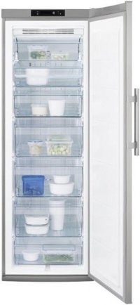 Electrolux EUF2748AOX No Frost 7 Çekmeceli A+ Enerji Sınıfı 229 lt Dikey Solo Derin Dondurucu Gri