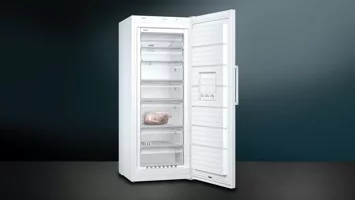 Siemens GS54NVWEON 5 Çekmeceli E Enerji Sınıfı Dikey Solo Derin Dondurucu Beyaz