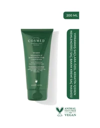 Cosmed Yıpranmış Saçlara Özel Keratin İçeren Nemlendirici Saç Bakım Kremi - Saç Maskesi - Nourishing & Moisturizing Hair Conditioner - 200 ml