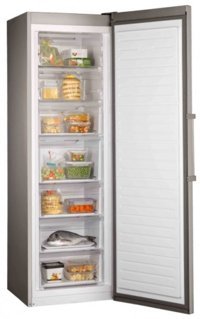 Vestel CD7001 EX NF No Frost 7 Çekmeceli F Enerji Sınıfı 280 lt Dikey Solo Derin Dondurucu Inox