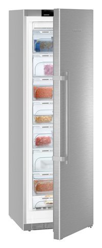 Liebherr 4335 No Frost 8 Çekmeceli E Enerji Sınıfı 276 lt Dikey Solo Derin Dondurucu Inox