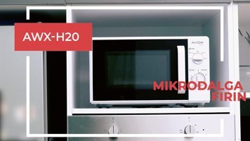 Awox AWXH20 Beyaz 20 lt Mekanik Solo Mikrodalga Fırın