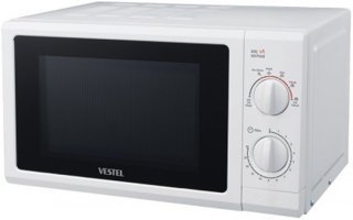Vestel MD 20 MB Beyaz 20 lt Mekanik Solo Mikrodalga Fırın