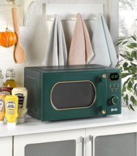 Briz BR1020 Yeşil 20 lt Retro Dijital Solo Mikrodalga Fırın