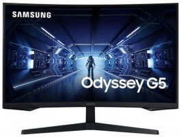 Samsung LC27G55TQBUXUF 144 Hz 1 ms 27 inç QHD Curved VGA HDMI Freesync 1920 x 1080 px LED Monitör