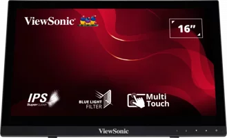 ViewSonic TD1630-3 60 Hz 5 ms 15.6 inç FHD Flat VGA HDMI 1366 x 768 px LED Monitör