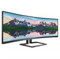 Philips 498P9/00 70 Hz 5 ms 49 inç QHD Curved VA Hoparlörlü HDMI 5120 x 1440 px LED Monitör